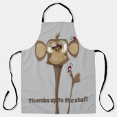 Gekke Aap en Lieveheersbeestjes Schort (Voorkant)