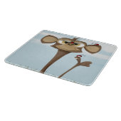 Gekke Aap en Lieveheersbeestjes Snijplank (Hoek)