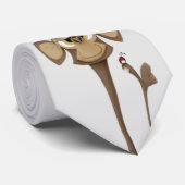 Gekke Aap en Lieveheersbeestjes Stropdas (Opgerold)