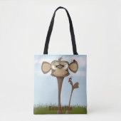 Gekke Aap en Lieveheersbeestjes Tote Bag (Voorkant)