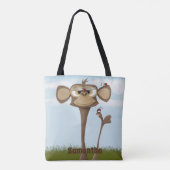 Gekke Aap en Lieveheersbeestjes Tote Bag (Achterkant)