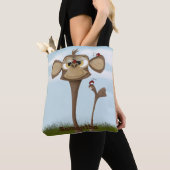 Gekke Aap en Lieveheersbeestjes Tote Bag (Dichtbij)