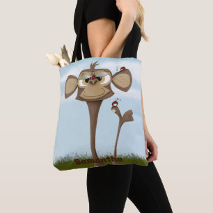Gekke Aap en Lieveheersbeestjes Tote Bag