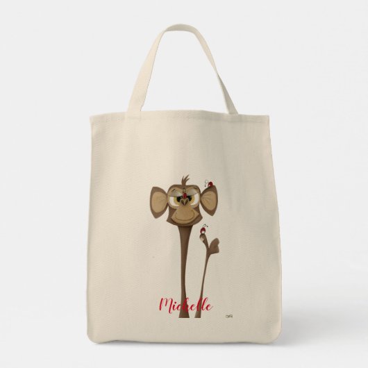 Gekke Aap en Lieveheersbeestjes Tote Bag (Achterkant)