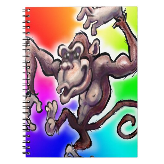 Gekke aap notitieboek (Voorkant)