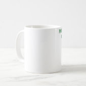 Gekke aap - Witte 11 oz klassieke witte Mok  (Voorkant links)