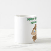 Gekke aap - Witte 11 oz klassieke witte Mok  (Center)