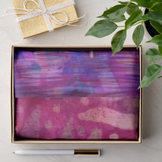 Gekke Abstracte roze flamingo decoupage Tissuepapier (Geschenk)