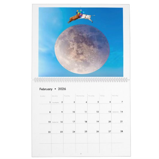 Gekke Afbeeldingen Kalender (Feb 2026)