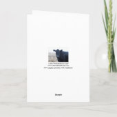 Gekke Afstuderen Gefeliciteerd Koe Ranch Boerderij Kaart (Achterkant)
