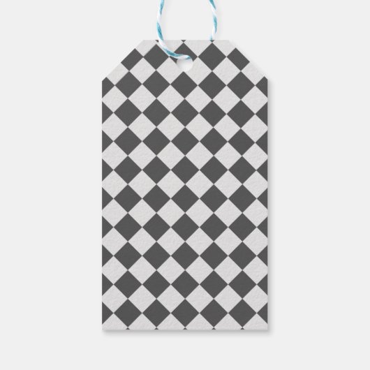 Gekke Alice Mad Hatter Wonderland Verjaardag Cadeaulabel (Achterkant)