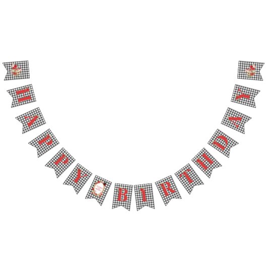 Gekke Alice Mad Hatter Wonderland Verjaardag Vlaggetjes (Alle)