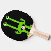 Gekke Alien Ping Pong Paddle Tafeltennisbatje (Zijkant)