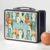 Gekke Alpaca's Metalen Lunchbox (In situ)