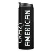 Gekke Amerikaanse thermos Thermosbeker (Geroteerd rechts)