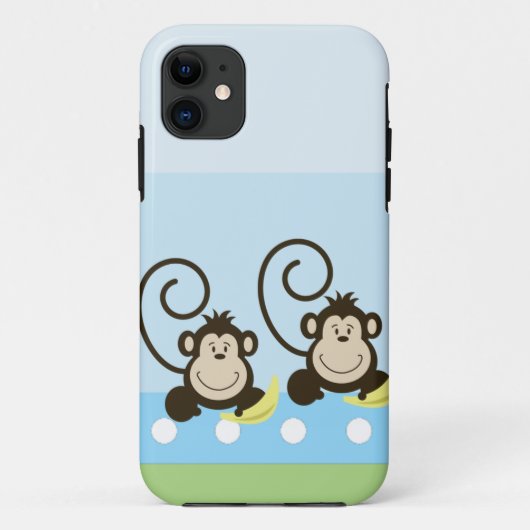 Gekke apen iPhone 5 Casemate Hoesje (Achterkant)