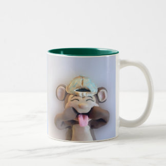 Gekke apenMok Tweekleurige Koffiemok