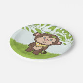 Gekke Apenpartij Papieren Bordje (Gekanteld)