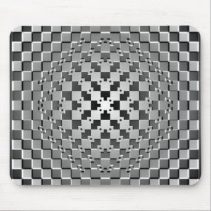 Gekke Artistieke Optische illusie Muismat