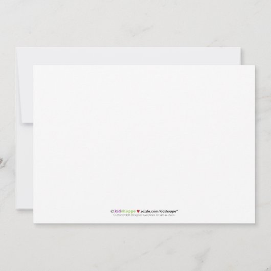 Gekke Aussenpartij (lavender) Kaart (Achterkant)