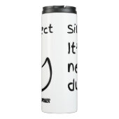 Gekke automatische thermische trommel thermosbeker (Achterkant)