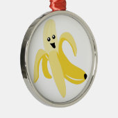 Gekke bananen metalen ornament (Rechts)