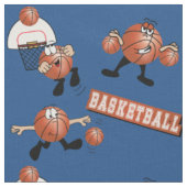 Gekke Basketbaltekens Stof (Close Up)