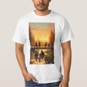 Gekke bevers t-shirt (Voorkant)