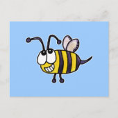 Gekke bijengod houdt van mij alleen omdat briefkaart (Voorkant)
