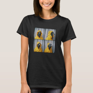 Gekke Bird Funny Animal Photobooth Pigeon T-shirt