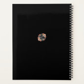 Gekke bloem dame - Zinnia tuinman Planner (Achterkant)