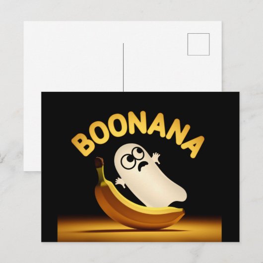 Gekke Boonana Briefkaart (Voorkant / Achterkant)