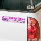 Gekke Boys Dirt Bike Motocross Bumpersticker (Op Truck)