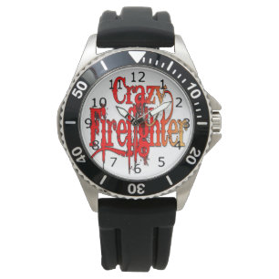 Gekke brandweerman horloge