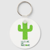 Gekke Cactus Sleutelhanger (Voorkant)