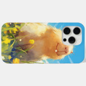 Gekke Capybara Smile Case-Mate iPhone Case (Achterkant (horizontaal))