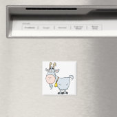gekke cartoon billy geitenvlees magneet (Insitu (Vaatwasser))