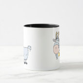 gekke cartoon billy geitenvlees mok (Midden)
