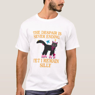 Gekke Cat Mannen T-shirt