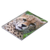Gekke Cheetah Cub Notitieboek (Linkerzijde)