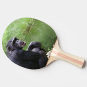 Gekke chimpansee tafeltennisbatje (Zijkant)