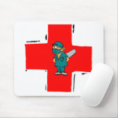 gekke chirurg muismat (Met muis)