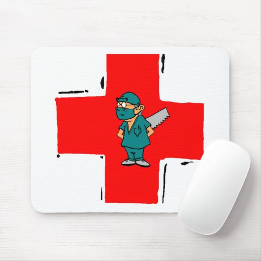 gekke chirurg muismat (Met muis)