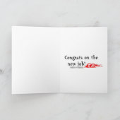 Gekke Clothes Gefeliciteerd humor wenskaart Kaart (Binnen)