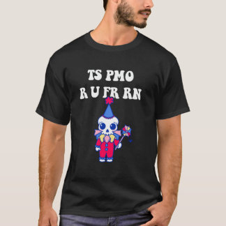 Gekke clown met Lollipop Meme TH PMO R U FR RN Br T-shirt