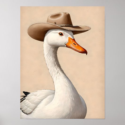 Gekke cowboygans - eigenzinnige Westerne muurkunst Poster (Voorkant)