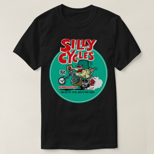 Gekke Cycli Gum DS T-shirt (Design voorkant)