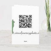 Gekke de verjaardagskaart van de Kat Kaart (Achterkant)