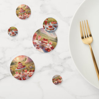 Gekke decadente Strawberry Shortcake party Confetti