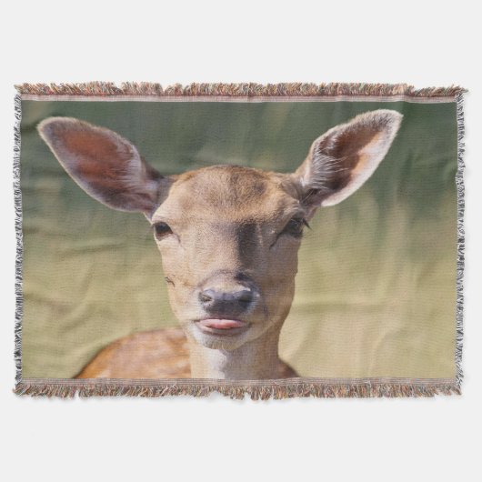 Gekke deer deken (Voorkant)